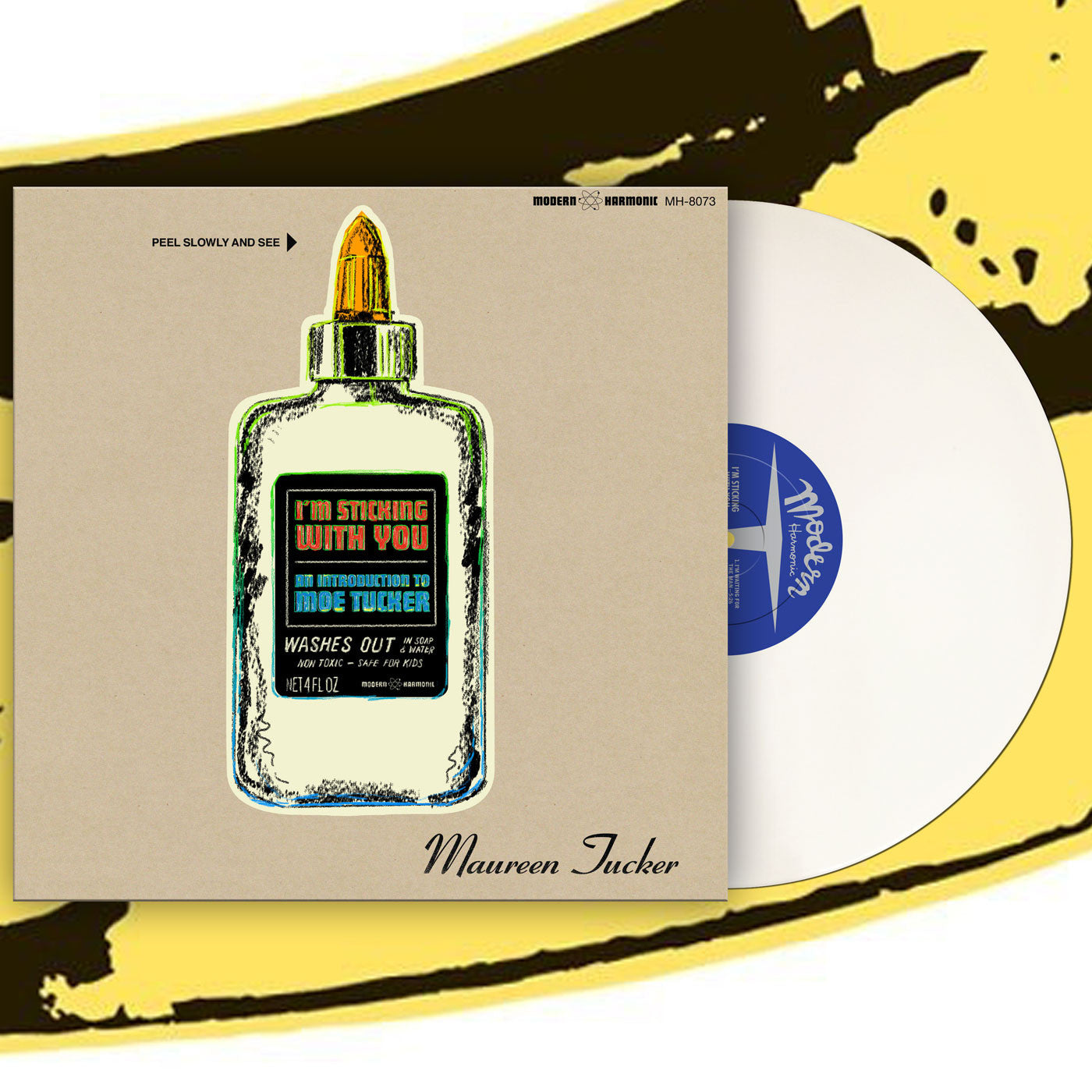 Tucker, Moe - I'm Sticking With You: An Introduction To Moe Tucker (WHITE VINYL) | - ROCK *NEW*