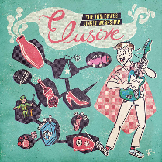 Dawes, Tom - Elusive: The Tom Dawes Jingle Workshop (COKE BOTTLE CLEAR VINYL) | - ROCK *NEW*