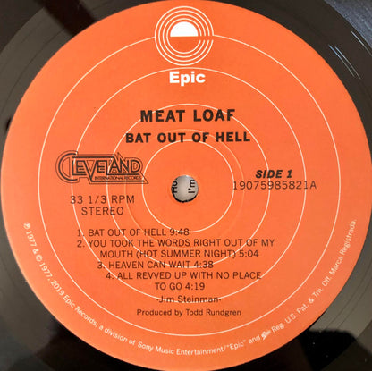 Meat Loaf - Bat Out Of Hell (VINYL) | Mint (M) Near Mint (NM) - ROCK *NEW*