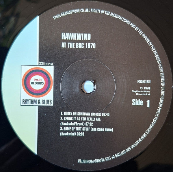 Hawkwind - At The BBC 1970 (VINYL) | Mint (M) Mint (M) - ROCK * NEW*