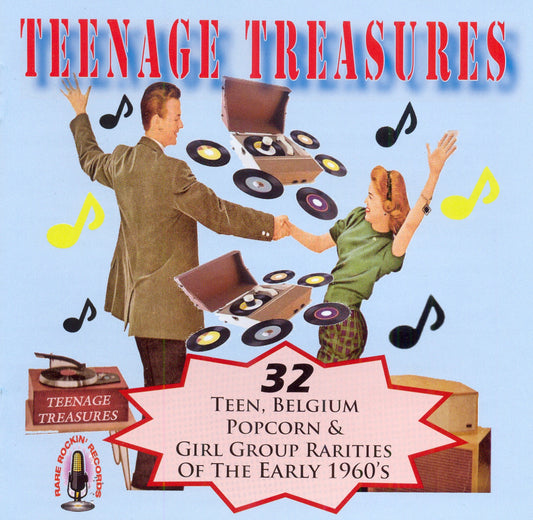 Various Artists - Teenage Treasures (CD) | - ROCK *NEW*