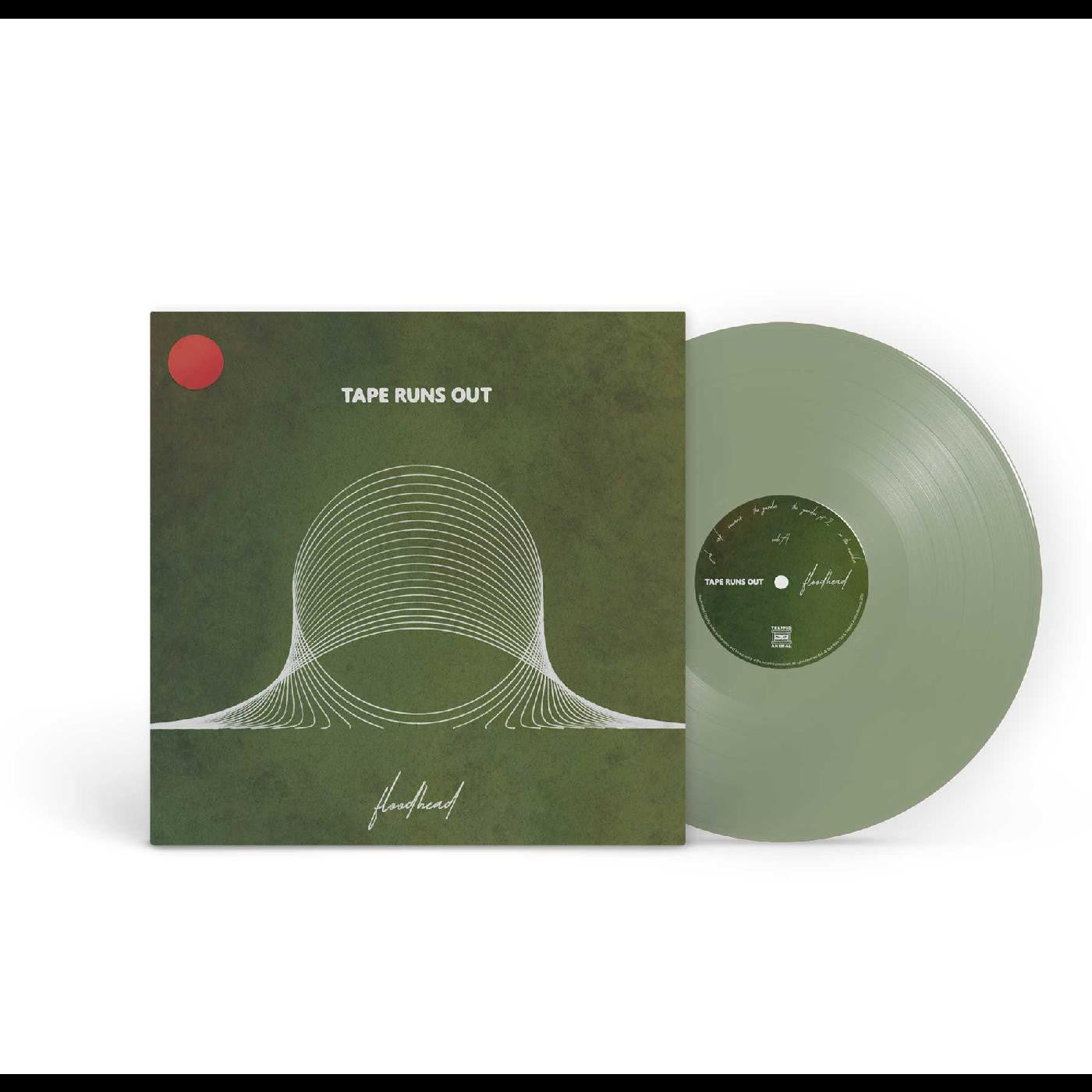 Tape Runs Out - Floodhead (RIVER GREEN VINYL) (Vinyl) | - ROCK *NEW*
