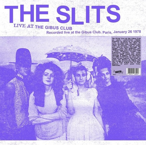 Slits, The - Live At The Gibus Club (VINYL) | - ROCK *NEW*