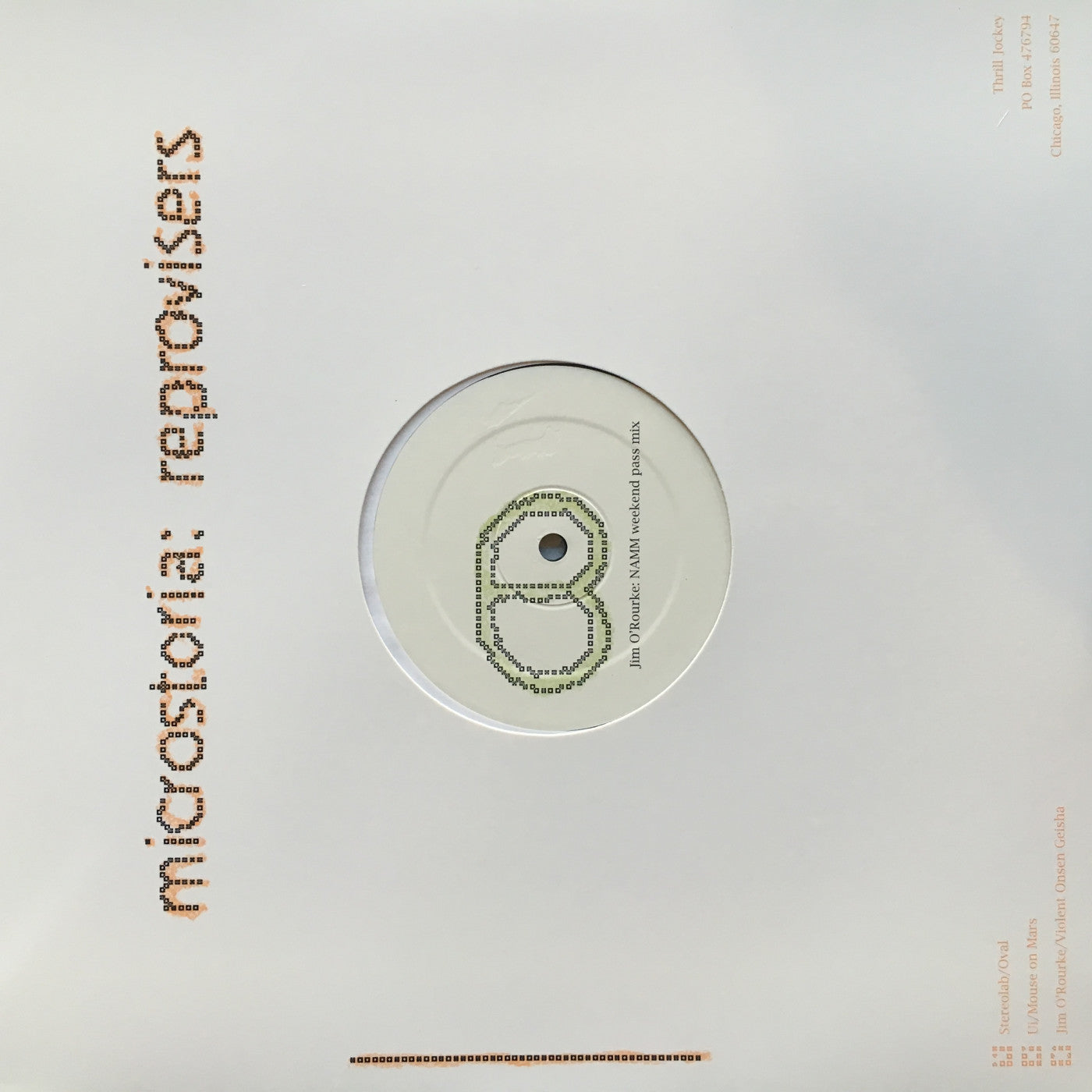 Microstoria - Jim O'Rourke/Violent Onsen Gei sha Remixes 12" (Vinyl) | Mint (M) Mint (M) - ROCK *NEW*