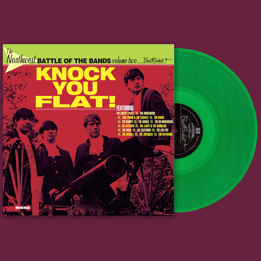 Various Artists - The Northwest Battle Of The Bands Vol. 2: Knock You Flat! (GREEN VINYL) | - ROCK *NEW*