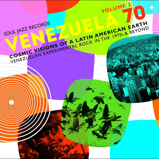 Soul Jazz Records presents - VENEZUELA 70 Vol.2 - Cosmic Visions Of A Latin American Earth: Venezuelan Rock In The 1970s & Beyond (CD) | Mint Mint - ROCK *NEW*