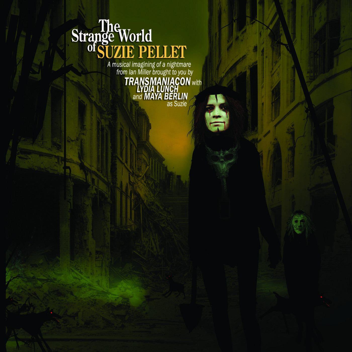 Transmaniacon feat. Lydia Lunch & Maya Berlin - The Strange World Of Suzie Pellet (CD) | Mint Mint - ROCK *NEW*