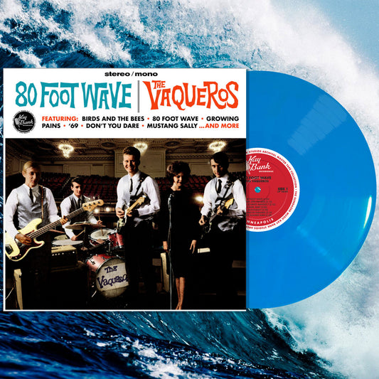 Vaqueros, The - 80 Foot Wave (TURQUOISE VINYL) | - ROCK *NEW*