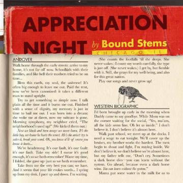Bound Stems - Appreciation Night (CD) | - ROCK *NEW*