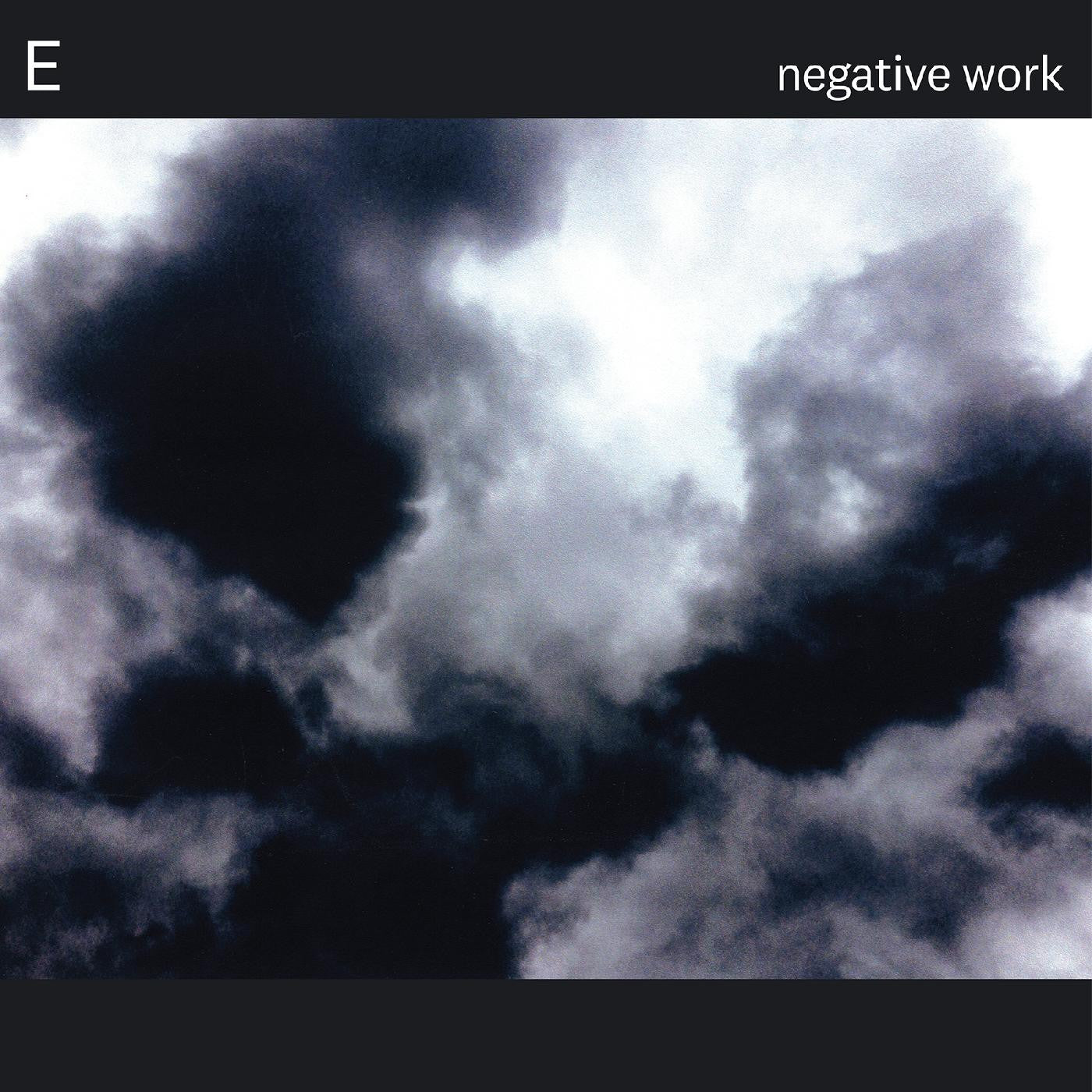 E - Negative Work (CD) | Mint Mint - ROCK *NEW*