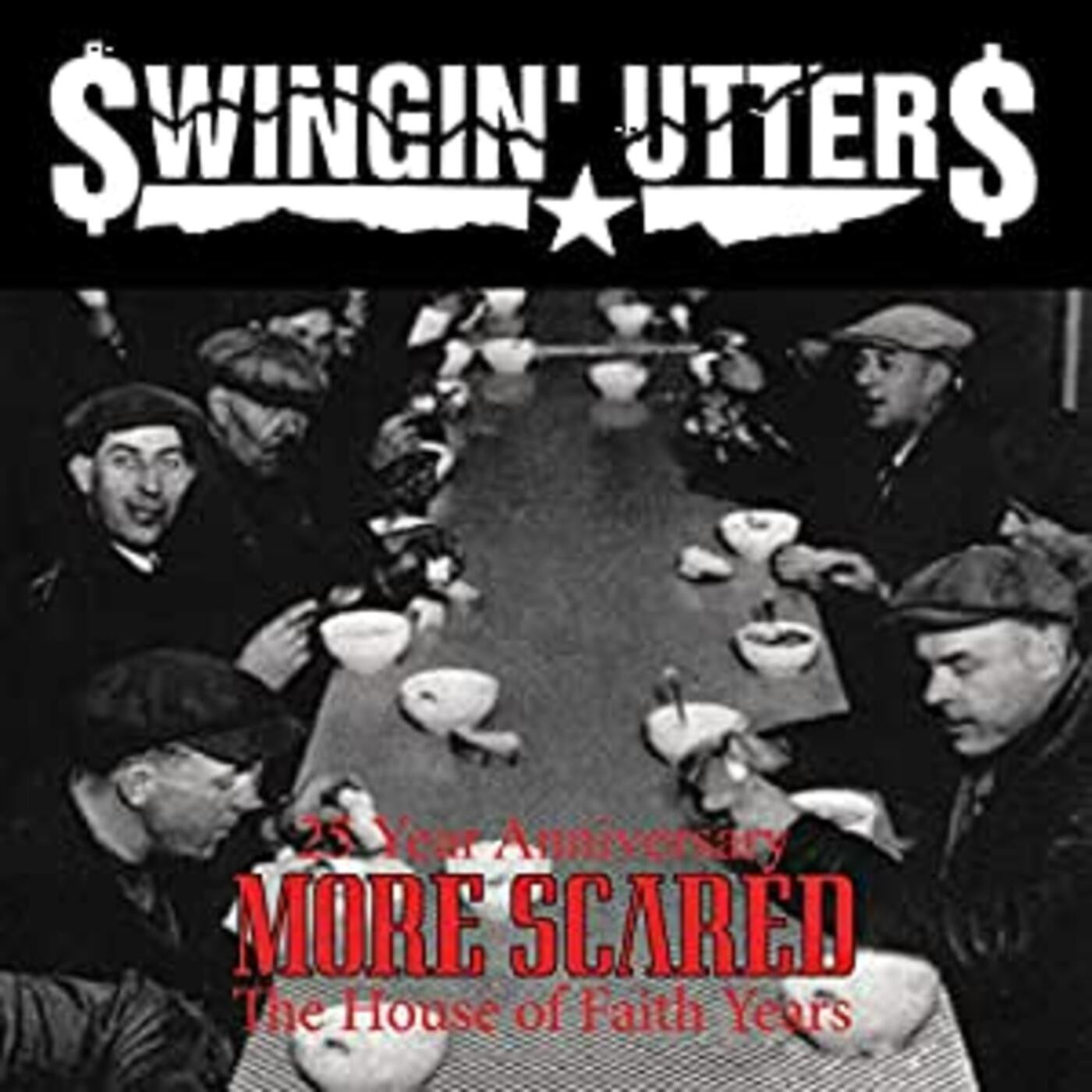 Swingin' Utters - More Scared (BLACK & WHITE VINYL) | - ROCK *NEW*