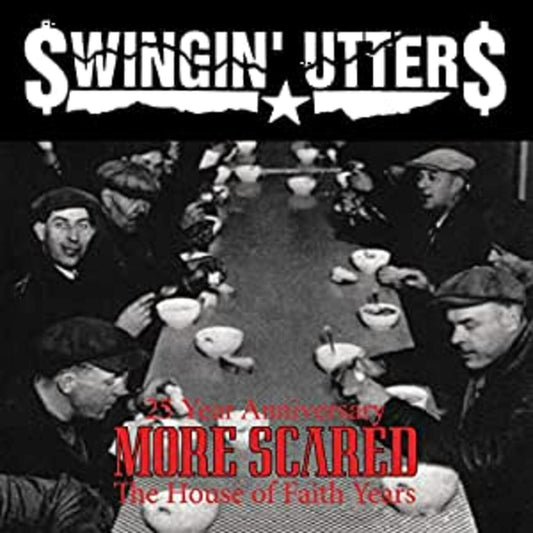 Swingin' Utters - More Scared (BLACK & WHITE VINYL) | - ROCK *NEW*