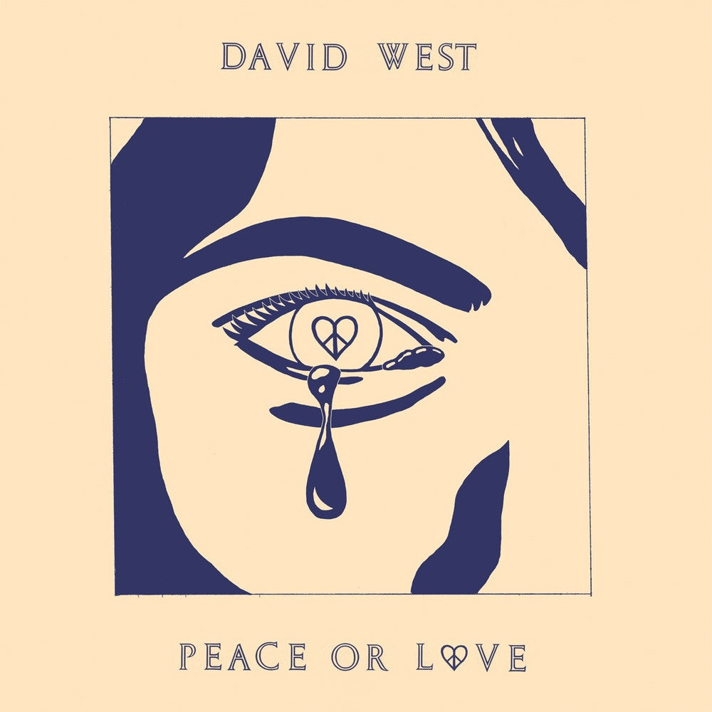 West, David - Peace or Love (BLUE VINYL) (Vinyl) | - ROCK *NEW*