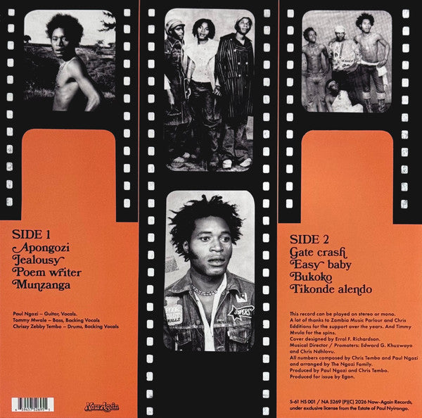 Ngozi Family Featuring Chrissy Zebby Tembo - Gate Crash '78 (RSD 2026 VINYL) | Mint (M) Mint (M) - ROCK *NEW*
