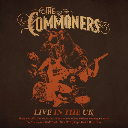 COMMONERS - COMMONERS COMMONERS - LIVE IN THE UK (CD) NEW | NEW - ROCK *NEW*
