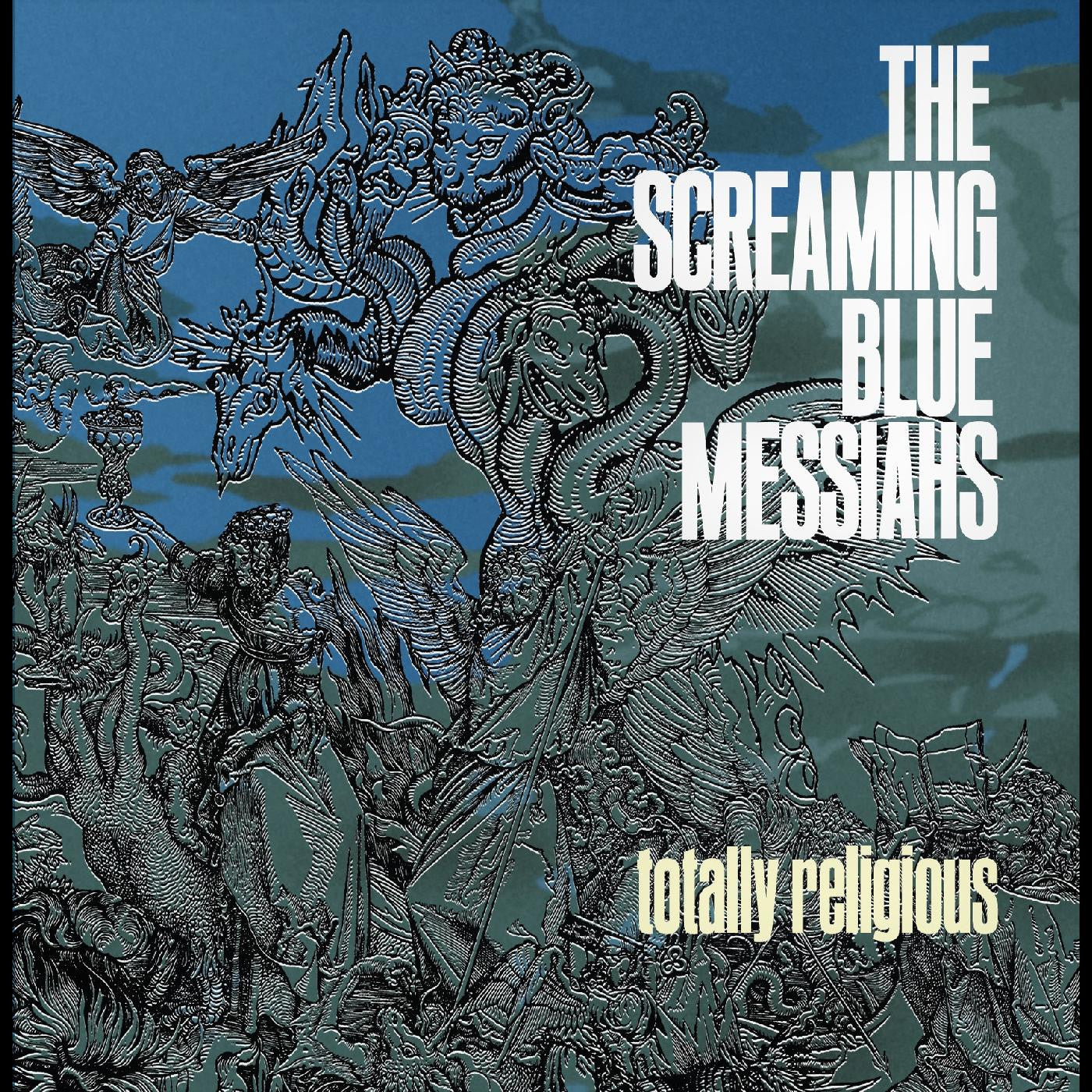 Screaming Blue Messiahs - Totally Religious (BLUE VINYL) (Vinyl) | Mint (M) Mint (M) - ROCK *NEW*