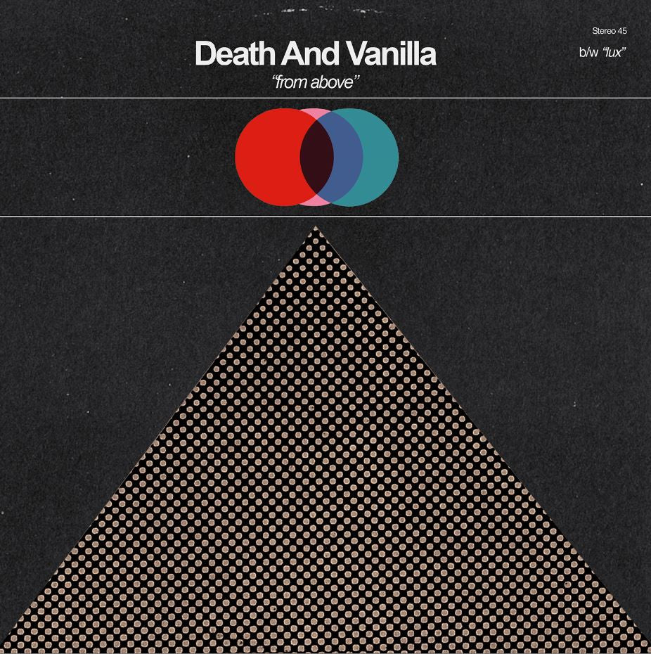 Death And Vanilla - From Above - 7" (BLUE VINYL) (Vinyl) | Mint (M) Mint (M) - ROCK *NEW*
