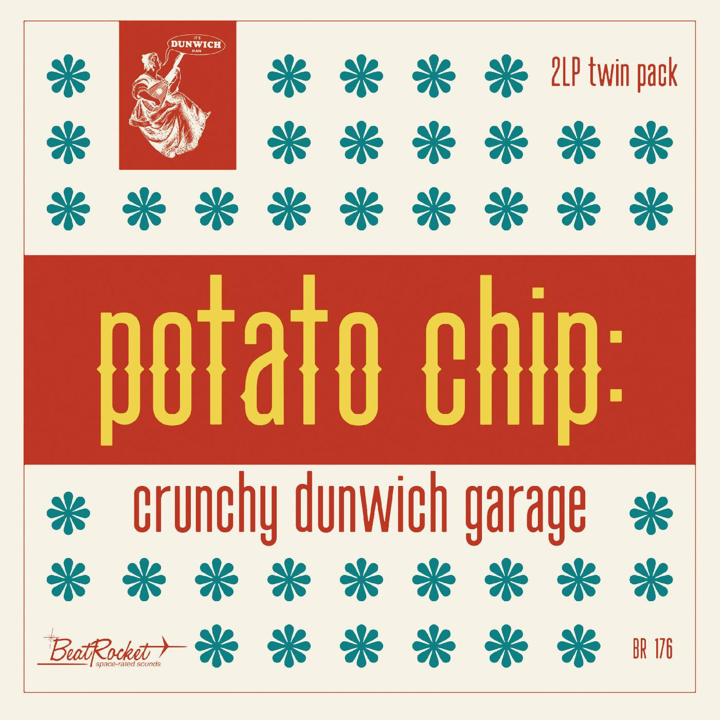 Various Artists - Potato Chip: Crunchy Dunwich Garage (SEAGLASS BLUE VINYL) | - ROCK *NEW*