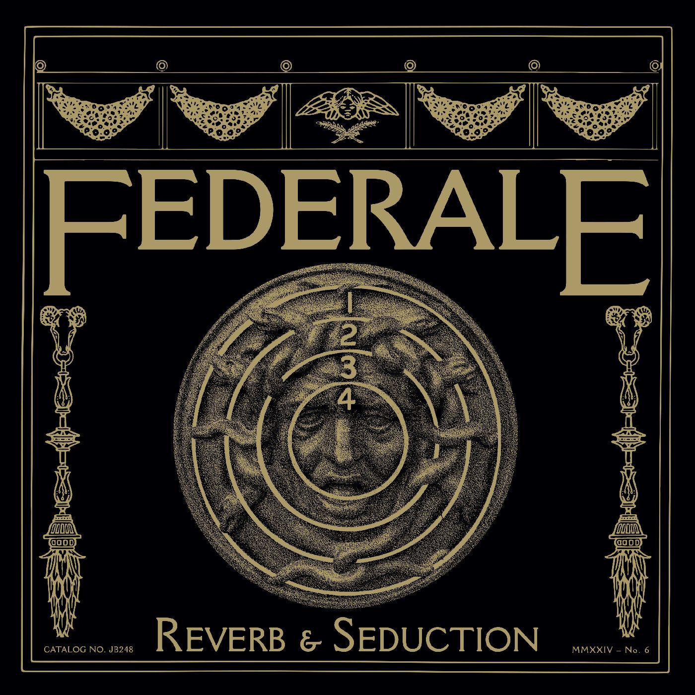 Federale - Reverb & Seduction (BURGUNDY VINYL) | - ROCK *NEW*