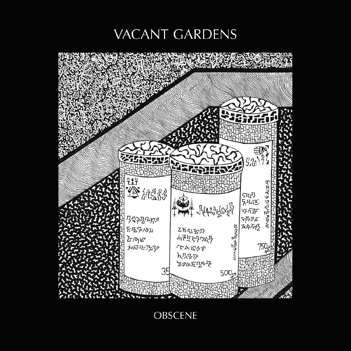Vacant Gardens - Obscene (CLEAR VINYL) (Vinyl) | - ROCK *NEW*