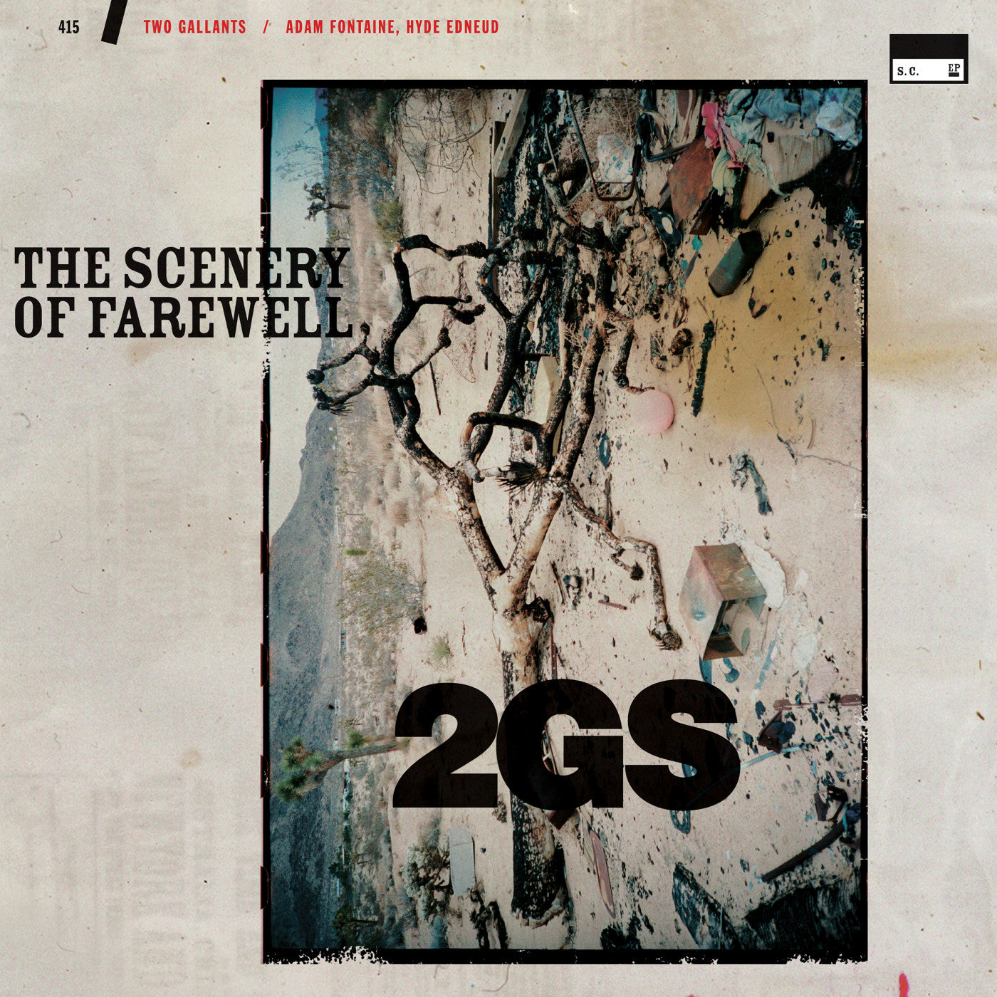 Two Gallants - The Scenery Of Farewell (CD) | Mint Mint - ROCK *NEW*
