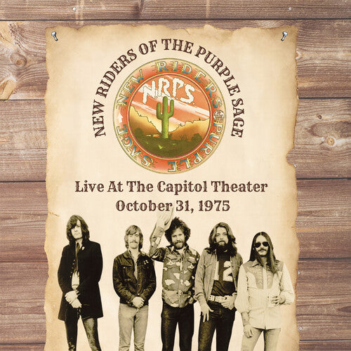 New Riders Of The Purple Sage - Live At The Capitol Theater October 31 1975 (2xVINYL) | - ROCK *NEW*