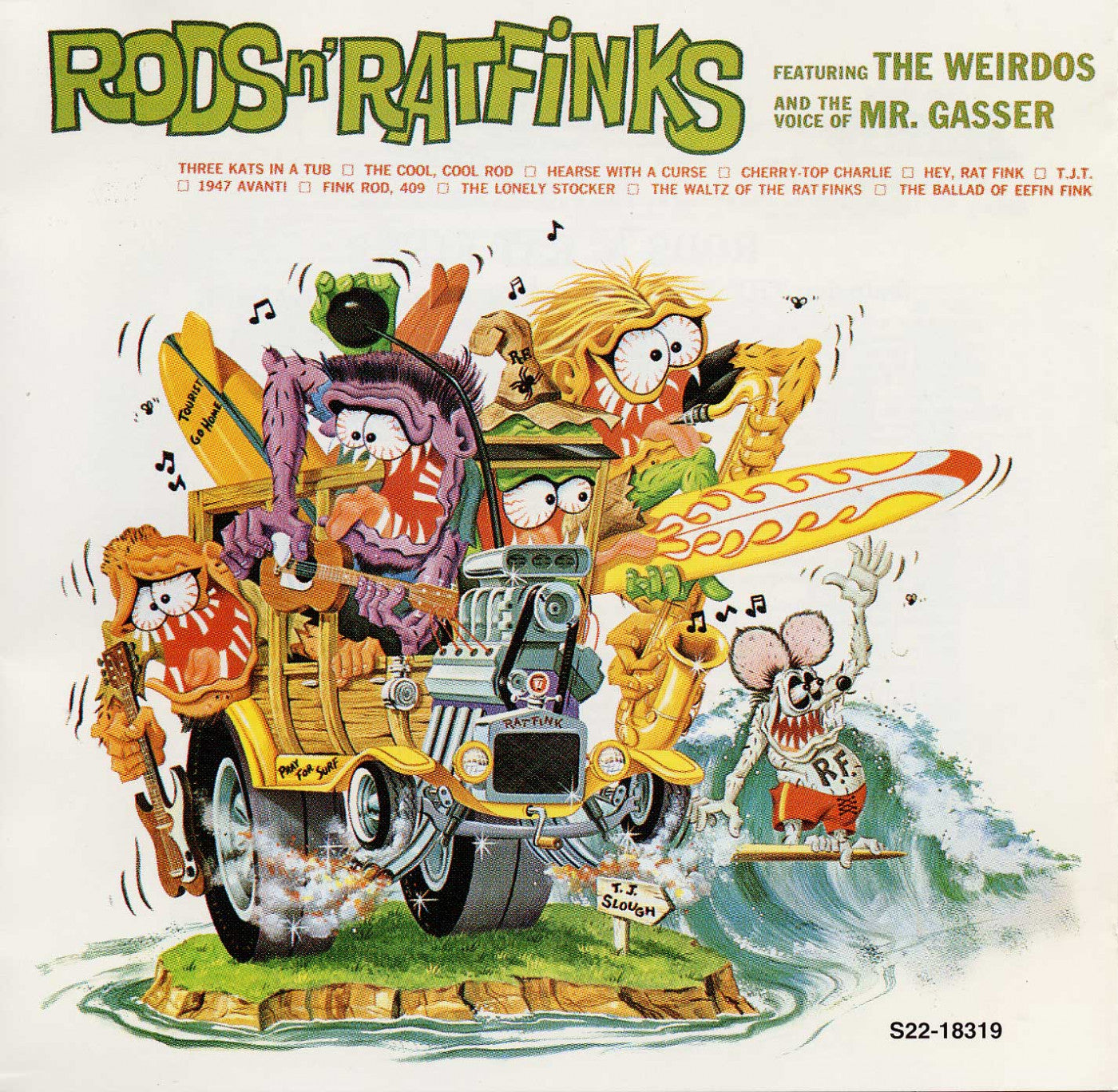 Mr. Gasser & the Weirdos - Rods 'n Ratfinks (CD) | Mint Mint - ROCK *NEW*