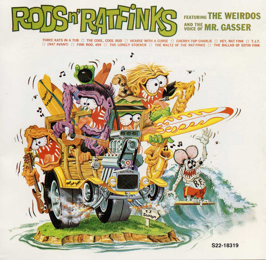 Mr. Gasser & the Weirdos - Rods 'n Ratfinks (CD) | Mint Mint - ROCK *NEW*
