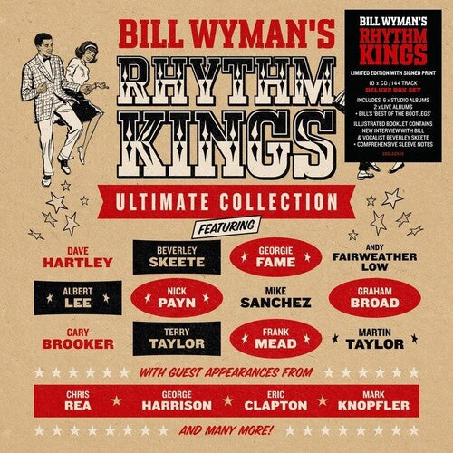 Bill Wyman's Rhythm Kings - (PRESALE 10/9/26) Ultimate Collection - Autographed 10CD Boxset [Import] (IMPORT 10xCD) | NEW - ROCK *NEW*