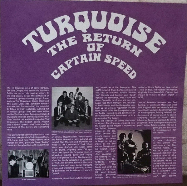 The Return Of Captain Speed (VINYL) | Mint (M) Mint (M) - ROCK *NEW*