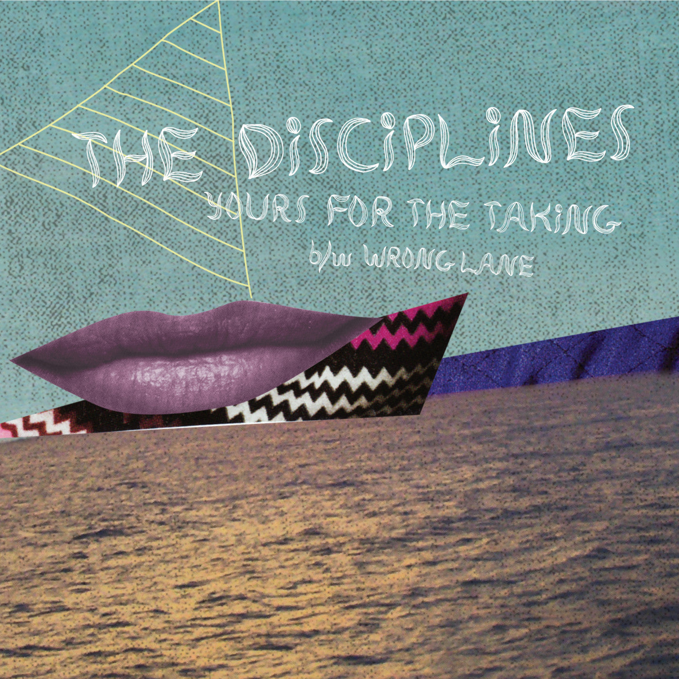 Disciplines, The - Yours for the Taking b/w Wrong Lane (BLUE VINYL) (Vinyl) | Mint (M) Mint (M) - ROCK *NEW*