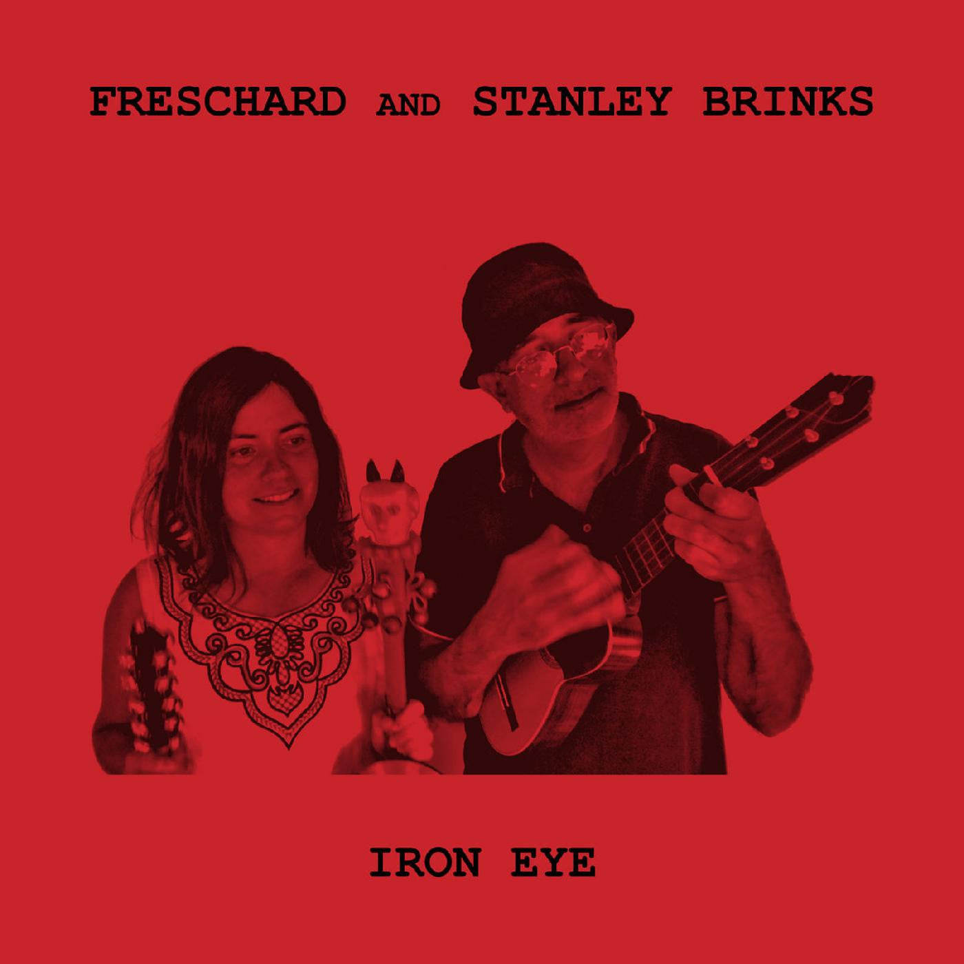 Freschard & Stanley Brinks - Iron Eye (TRANSPARENT RED VINYL) (Vinyl) | Mint (M) Mint (M) - ROCK *NEW*