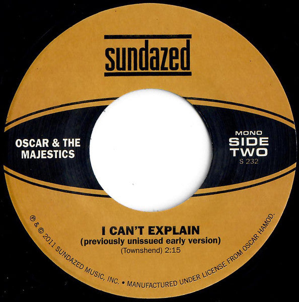 Baby Under My Skin / I Can't Explain (7" VINYL) | Mint (M) Mint (M) - ROCK *NEW*