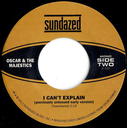 Baby Under My Skin / I Can't Explain (7" VINYL) | Mint (M) Mint (M) - ROCK *NEW*