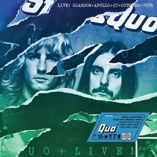 (PRE ORDER 4/24/26) Live In Glasgow 27Th October 1976 (2xVINYL) | - ROCK *NEW*
