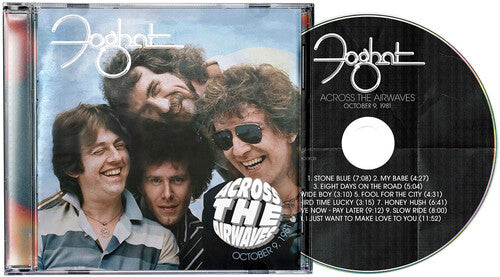 Foghat - (PRESALE 6/19/26) Across the Airwaves (CD) | Mint (M) Mint (M) - ROCK *NEW*