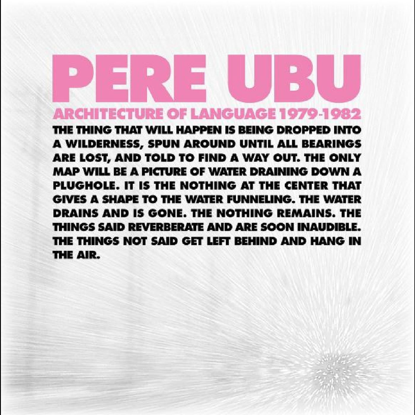 Pere Ubu - Architecture Of Language: 1979-1982 (CD) | - ROCK *NEW*