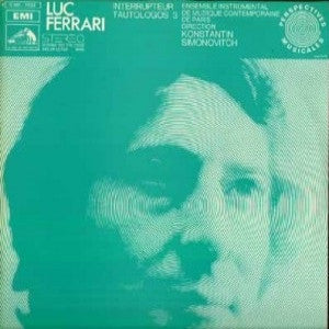 Ferrari, Luc - Interrupteur/Tautologos 3 (CD) | Mint (M) Mint (M) - ROCK *NEW*