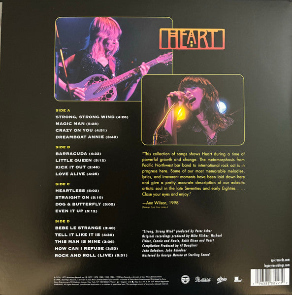 Heart - Greatest Hits | Mint (M) Mint (M) - ROCK *NEW*