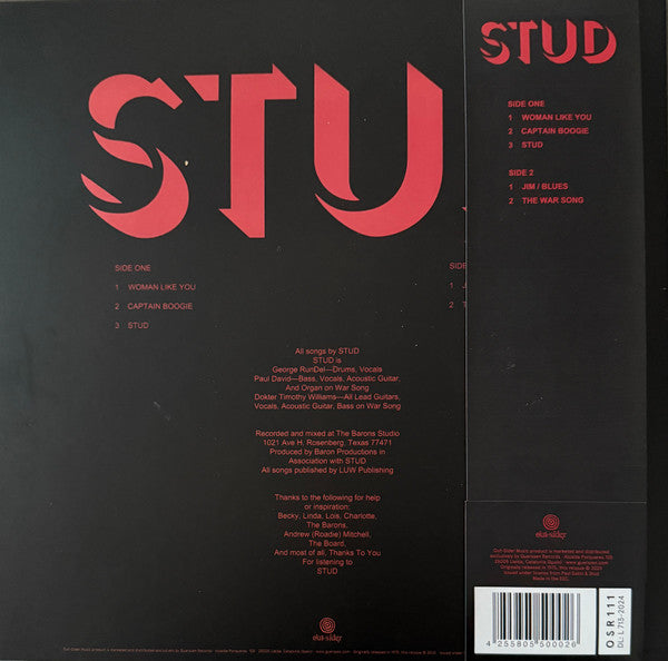 Stud (VINYL) | Mint (M) Mint (M) - ROCK *NEW*