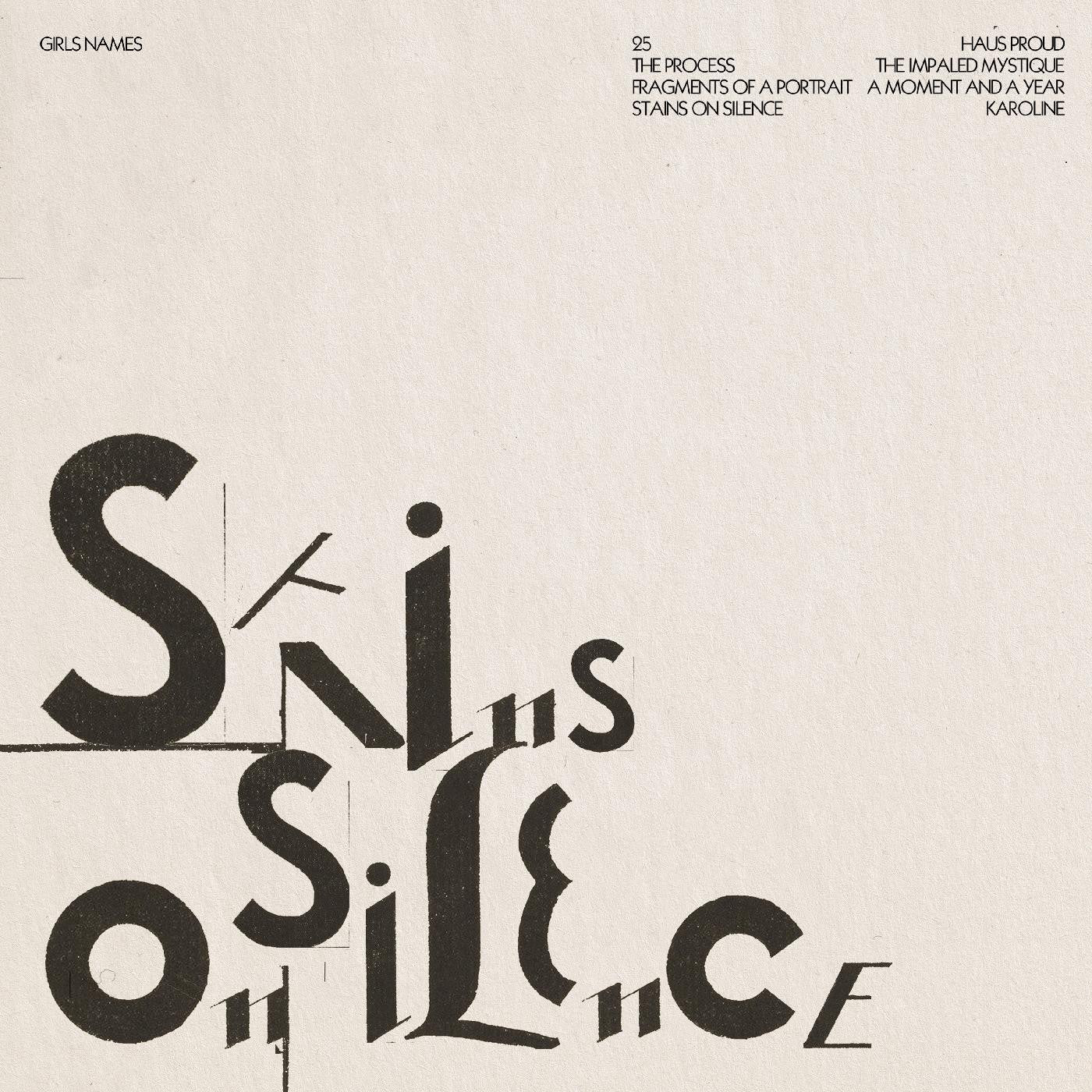 Girls Names - Stains On Silence | - ROCK *NEW*