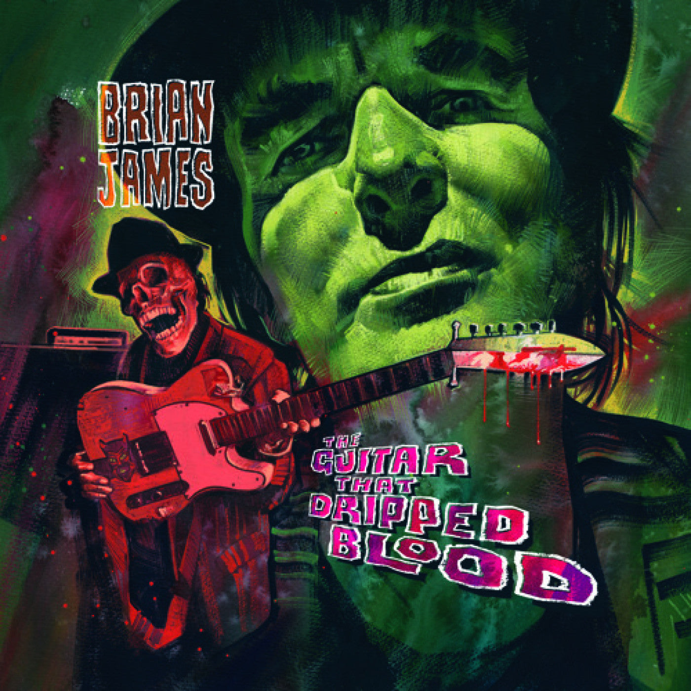 James, Brian - The Guitar That Dripped Blood (CD) | - ROCK *NEW*