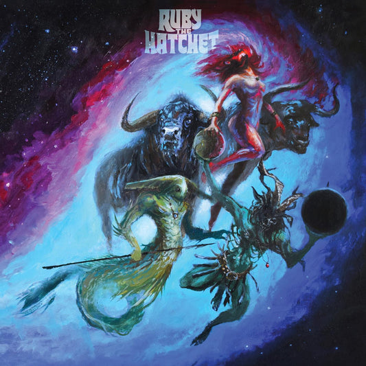Ruby The Hatchet - Planetary Space Child (MARBLED GOLD VINYL) | - ROCK *NEW*