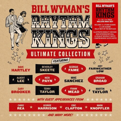 Bill Wyman's Rhythm Kings - (PRESALE 10/9/26) Ultimate Collection - 10CD Boxset [Import] (IMPORT 10xCD) | NEW - ROCK *NEW*