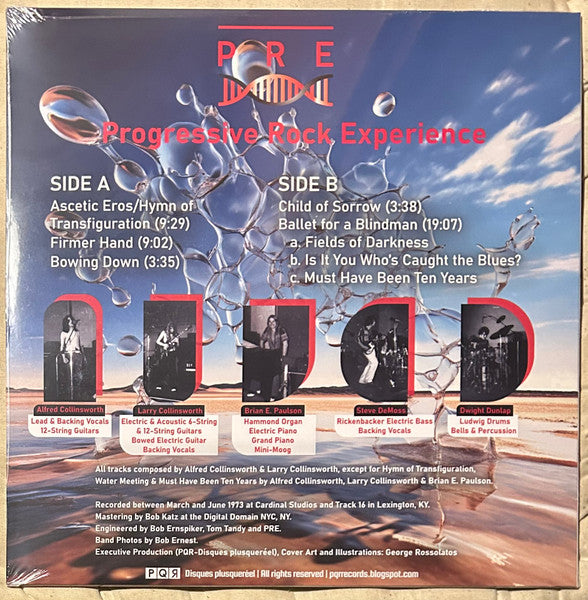 Pre (CLEAR VINYL) | Mint (M) Mint (M) - ROCK/PROG *SEALED/COLOR*