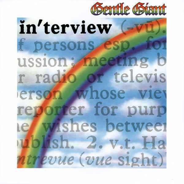 GENTLE GIANT - INTERVIEW STEVEN WILSON REMIX (VINYL LP Alucard ALUGGV073) | Mint (M) Mint (M) - ROCK/PROG *SEALED*