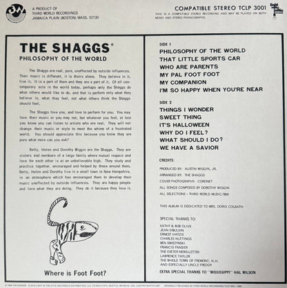 The Shaggs - Philosophy Of The World (YELLOW SMOKE VINYL) | Mint (M) Mint (M) - ROCK/PSYCH/GARAGE *SEALED/COLOR*