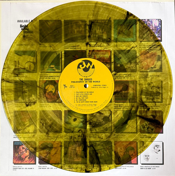 The Shaggs - Philosophy Of The World (YELLOW SMOKE VINYL) | Mint (M) Mint (M) - ROCK/PSYCH/GARAGE *SEALED/COLOR*