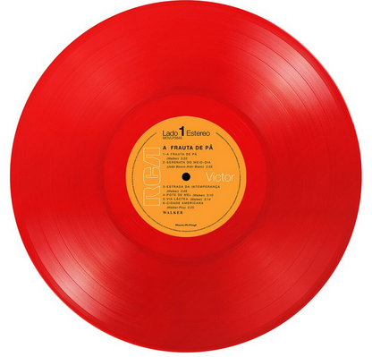 Carlos Walker - (PRESALE 7/17/26) A Frauta De Pa (180G LIMITED 1000 CLEAR RED VINYL) | Mint (M) Mint (M) - ROCK/PSYCH *NEW/COLOR*