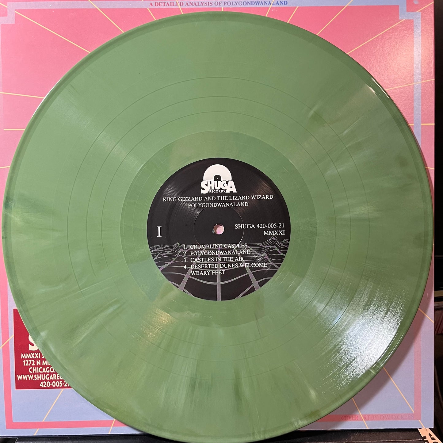 Polygondwanaland (COLOR VINYL) | Mint (M) Mint (M) - ROCK/PSYCH *NEW/COLOR*